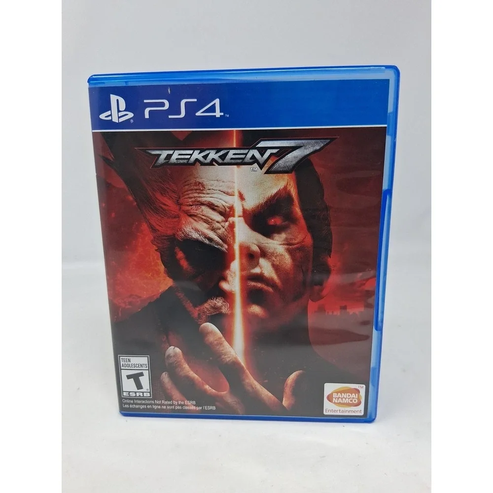Tekken 7 Sony PlayStation 4 PS4 Fighting Combat Video Game No Manual
